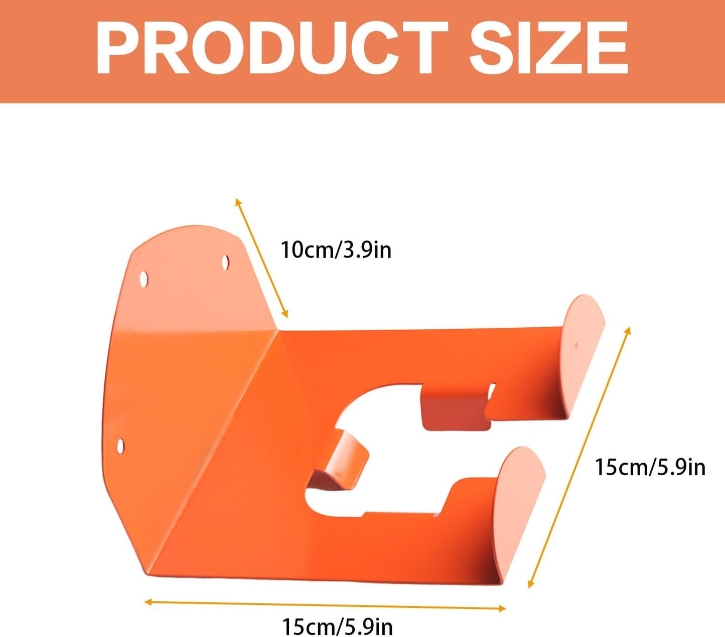 Garage Organizer Wall Mount Tool Rack, 1 Pack Heavy Duty Trimmer Hange