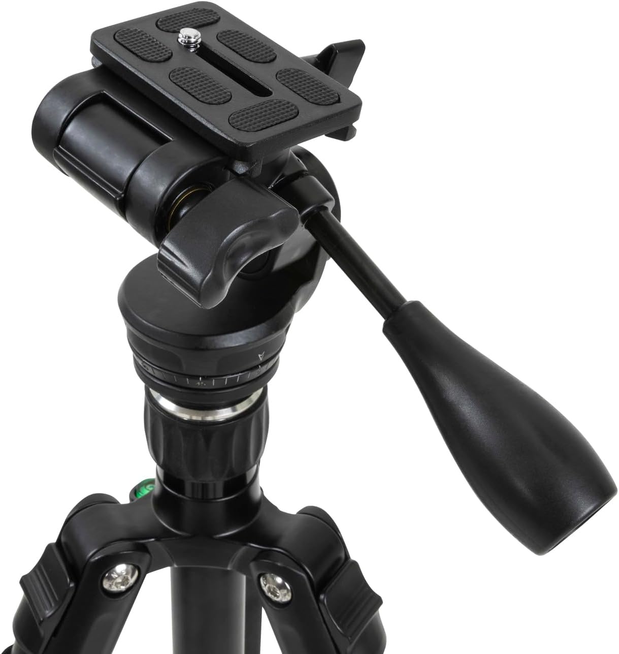 Celestron 82051 Hummingbird Fast Action Pan Tilt Head Tripod for a Spotting Scope, Binocular or Camera, Black