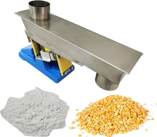 INTBUYING GZV-3F Electromagnetic Vibrating Feeder Closed-Type Shaking 
