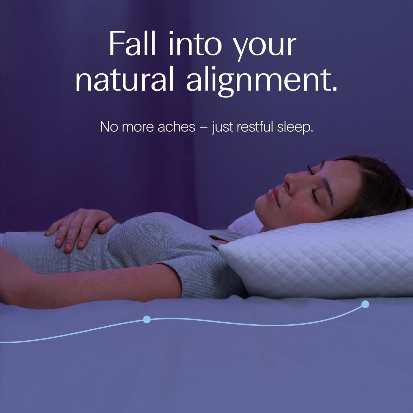 DreamyBlue Signature Pillow w/Adjustable Loft • Shredded Memory Foam Fill • Neutral Alignment for Side, Back, and Stomach Sleepers • Washable Bamboo Rayon Cover • CertiPUR-US Certified Foam (Queen)
