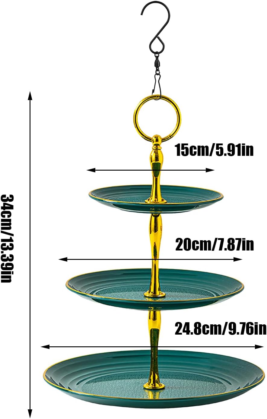 Ornamental Avian Water Feeder - Solar Flowing Birdbath Fountain, Hangi