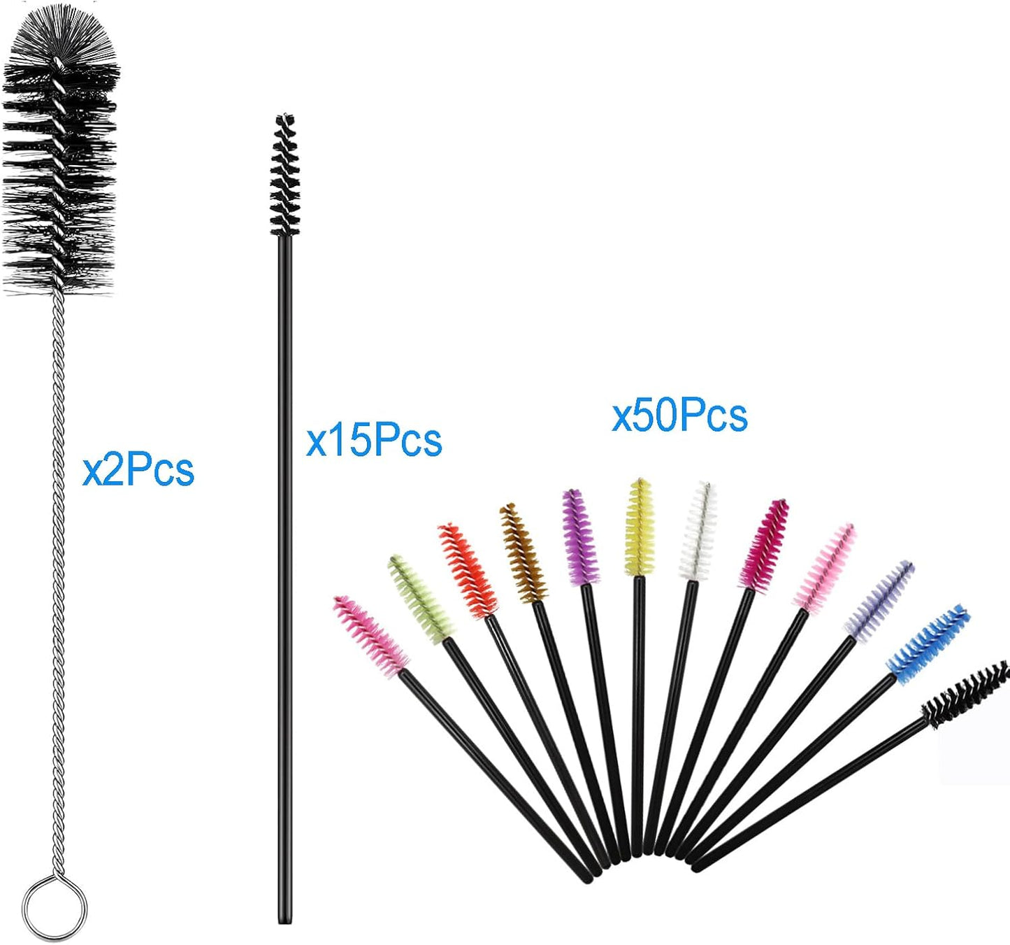 Hummingbird Feeder Cleaning Brushes, 67 Pieces 3 Size Mini Nylon Tube Brush Set Nylon Hummingbird Feeder Parts Cleaning Tiny Cleaning Brush Kit for Tubes, Jars, Bird Feeder, Bottles
