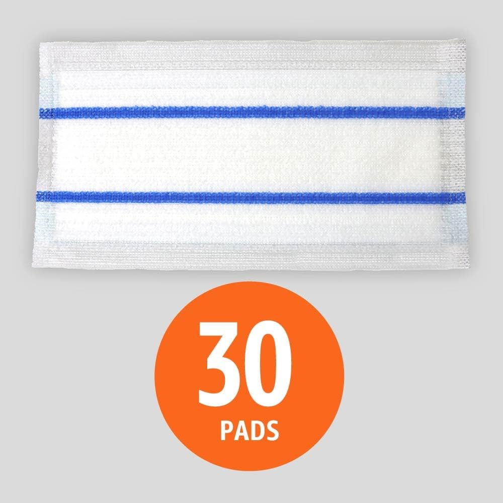 Amazon Basics Heavy Duty Disposable Floor Cleaning Mopping Pads with A