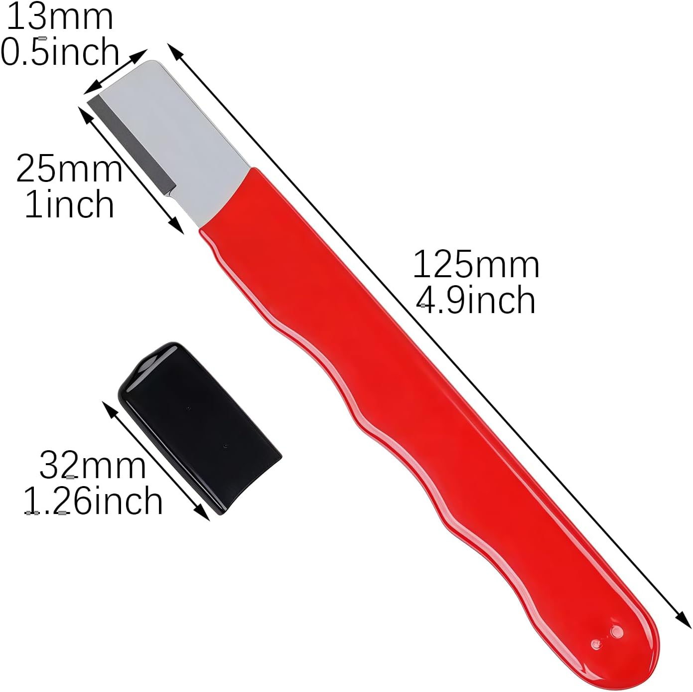 RLECS 4PCS Multifunctional Tungsten Steel Alloy Knife Sharpening 12.5x