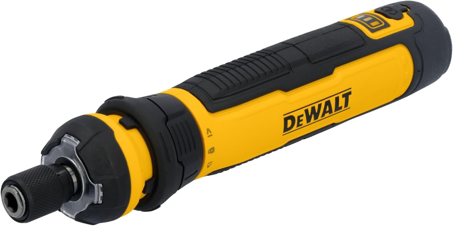 DEWALT Cordless Screwdriver, 4V USB Rechargeable Electric Screwdriver 