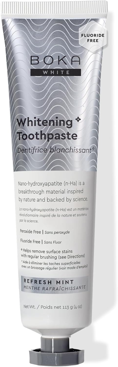 Boka Fluoride Free Toothpaste, Nano Hydroxyapatite Toothpaste, Appropr