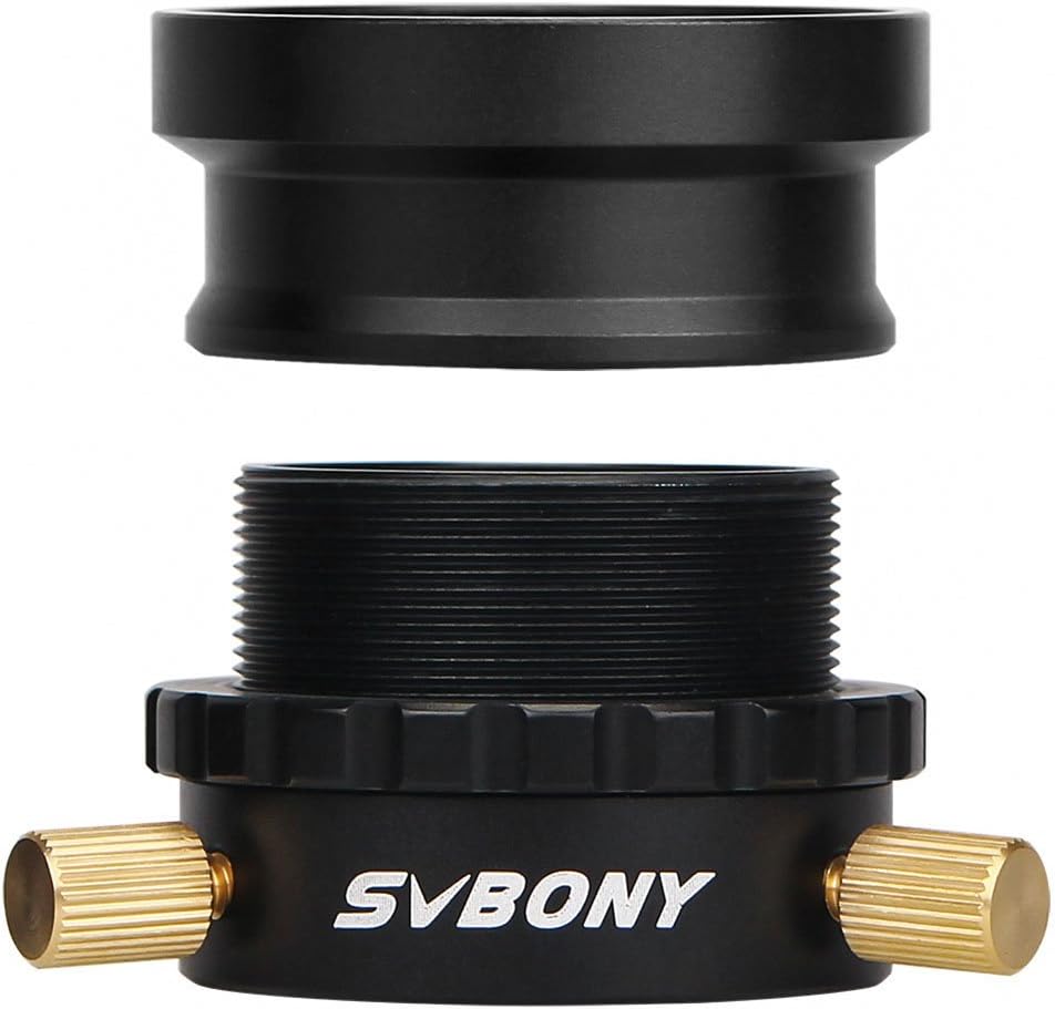 SVBONY Telescope Accessories Focuser Adapter 1.25 inches M42X0.75 Refl