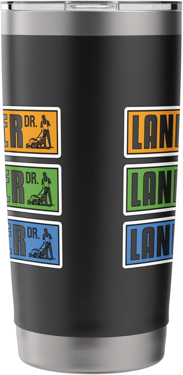 Landscaper DR Landscaping Lawn Care Gardening Landscaper Stainless Steel Insulated Tumbler