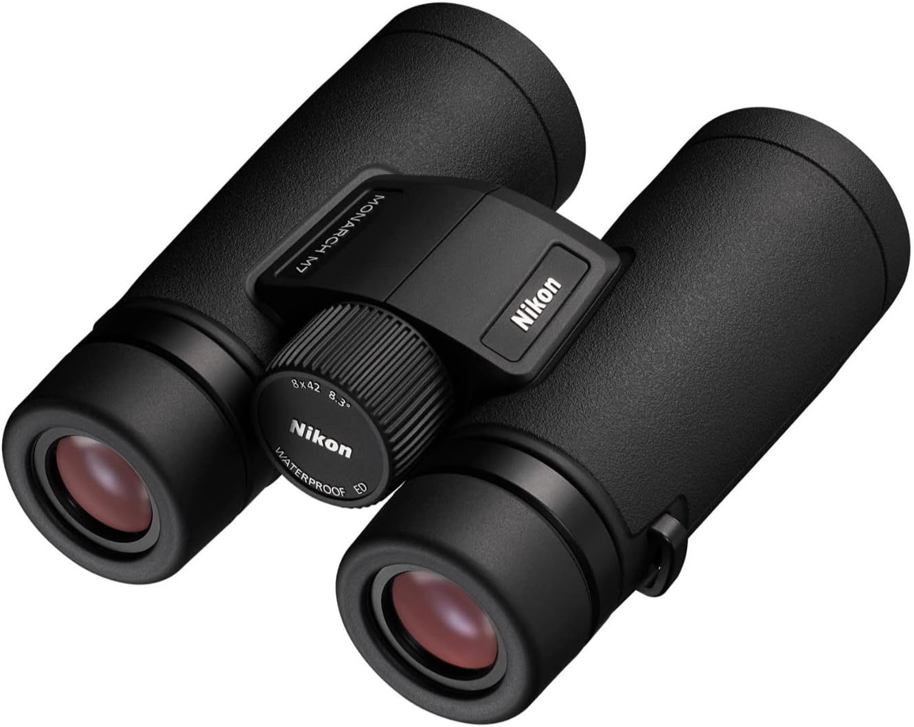 Nikon MONARCH M7 8x42 Binocular |Waterproof, fogproof, rubber-armored Full-Size Binocular with ED glass & wide field of view, oil & water repellent coating & locking diopter |Official Nikon USA Model