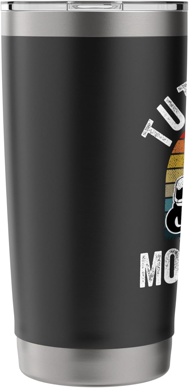 Tutu Kane Mows Best Funny Gardener Lawn Care Father's Day Stainless Steel Insulated Tumbler