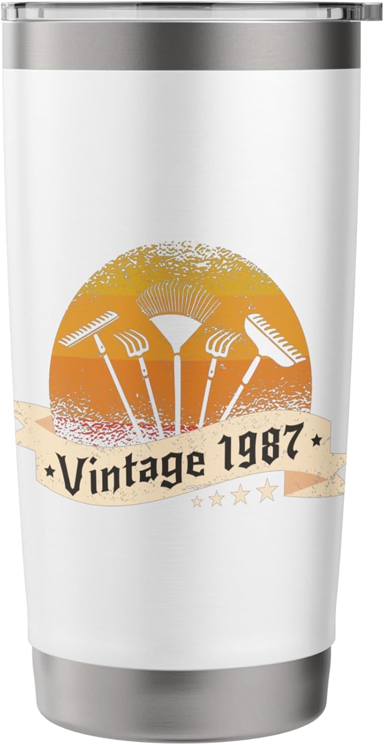 Garden Vintage born 1987 Birthday Gardening-tools Gardener Stainless S