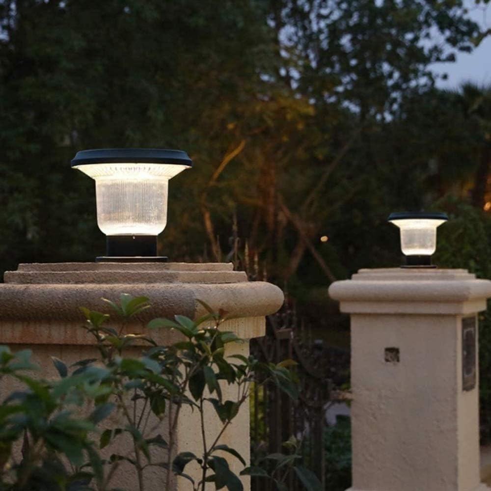 Bracket Light Led Villa Modern Simple Column Headlight Landscape Outdoor Waterproof Lawn Lamp Solar Energy Garden Lawn Lamp Courtyard Lamp Outdoor Stainless Steel Bracket Light
