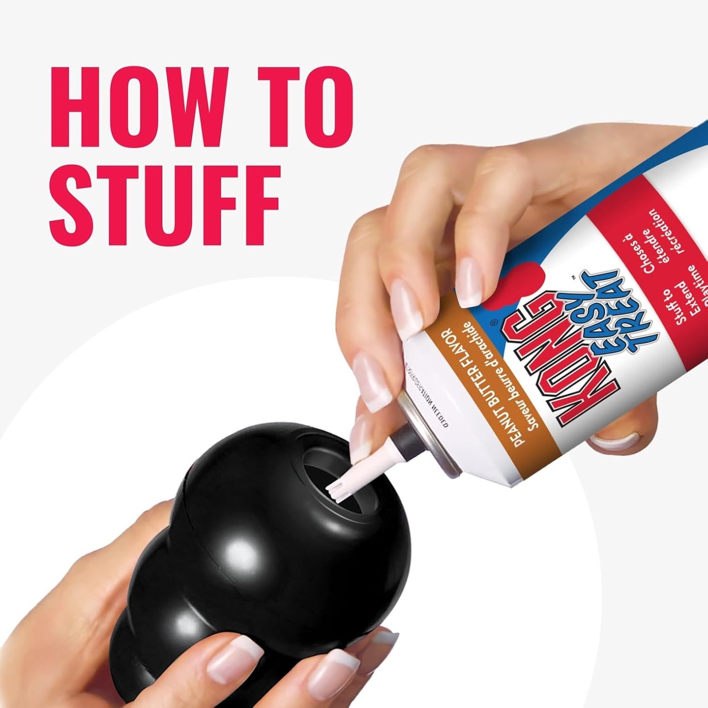 KONG Extreme Dog Toy - Fetch & Chew Toy - Treat-Filling Capabilities &