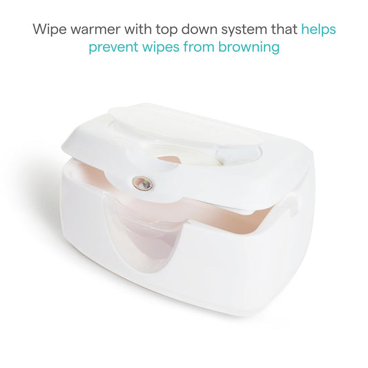 Munchkin Warm Glow Baby Wipe Warmer, White