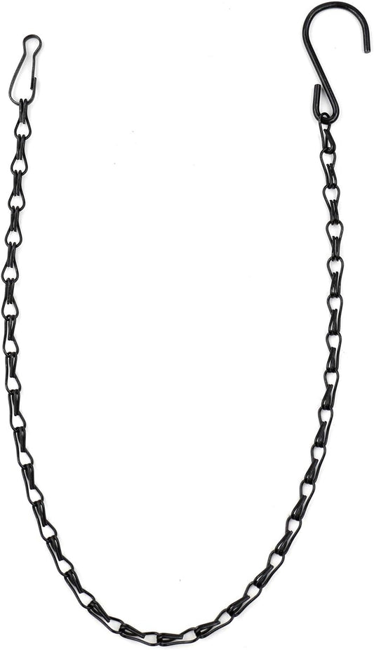 Foraineam 24 Pack 19.7 Inches Hanging Chains Garden Plant Hangers for Bird Feeders, Planters, Billboards, Lanterns and Ornaments