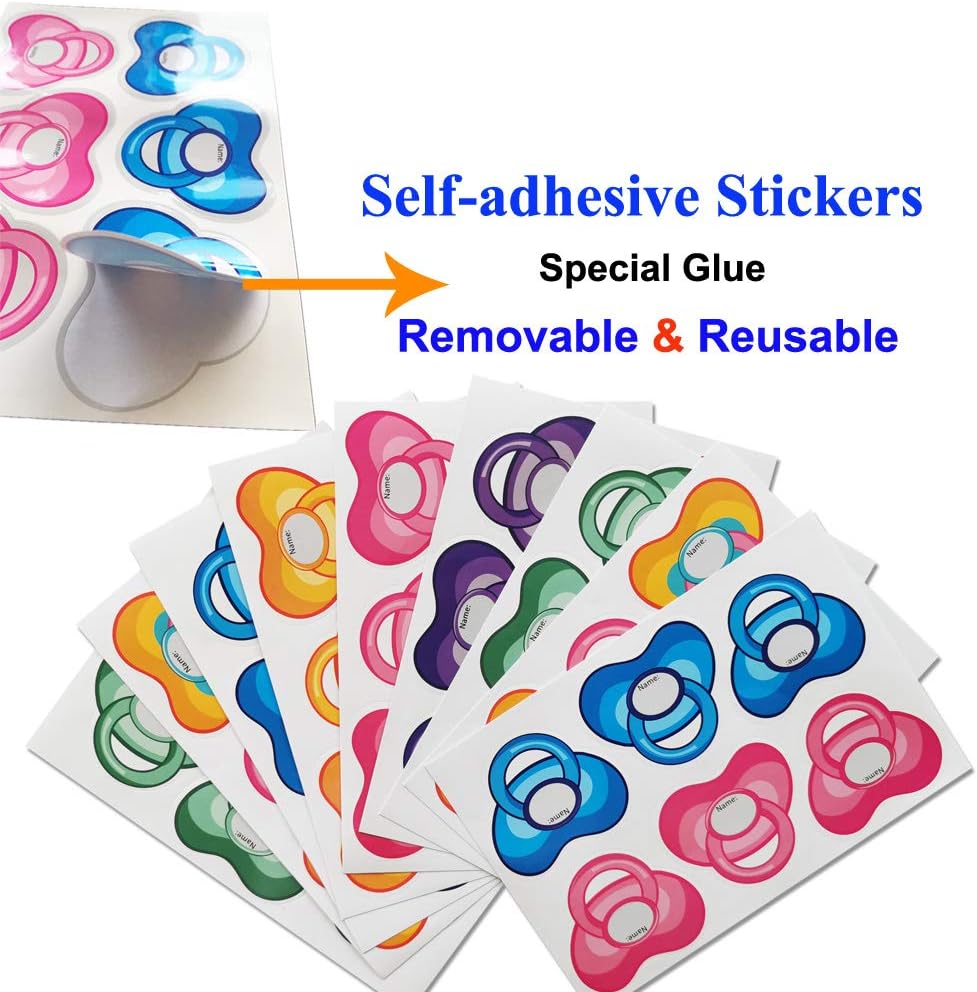 ADJOY Pin The Pacifier on The Baby Game - Baby Shower Party Favors Dum
