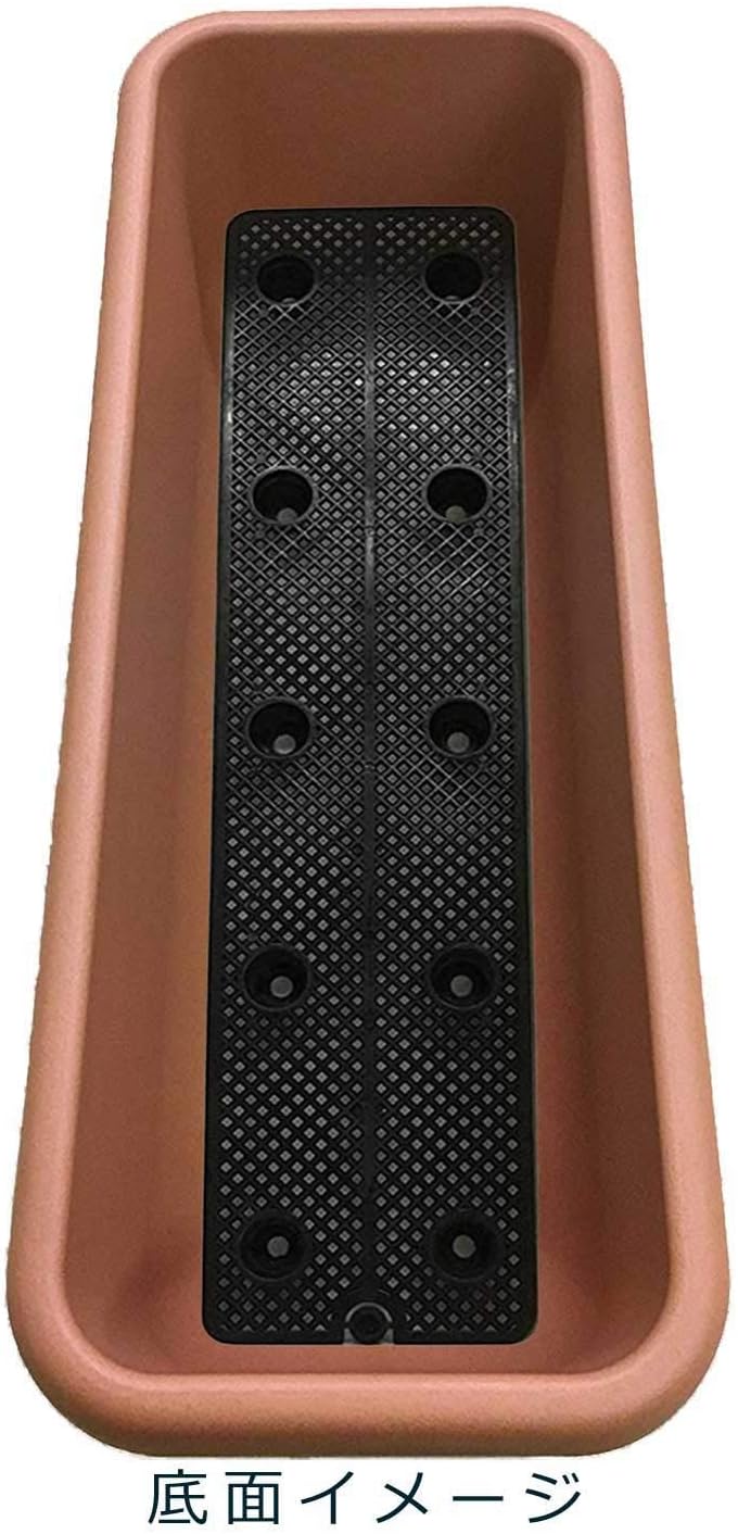 Yamato Plastic G Planter 650T, 25.6 x 8.9 x 7.0 inches (650 x 225 x 18