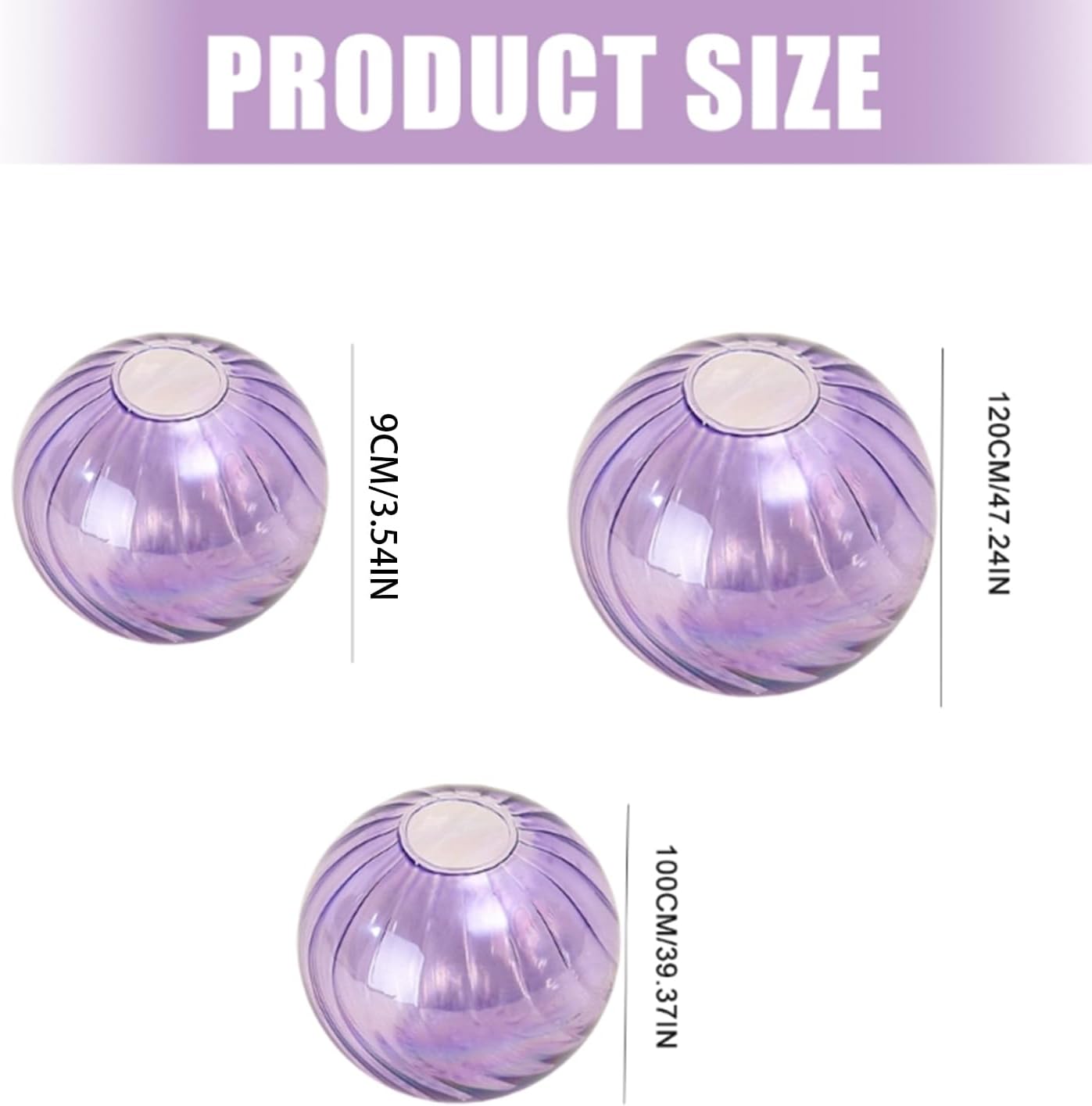 French Luxury Glass Ball Vases Clear Flower Buds Arrangement Planter P