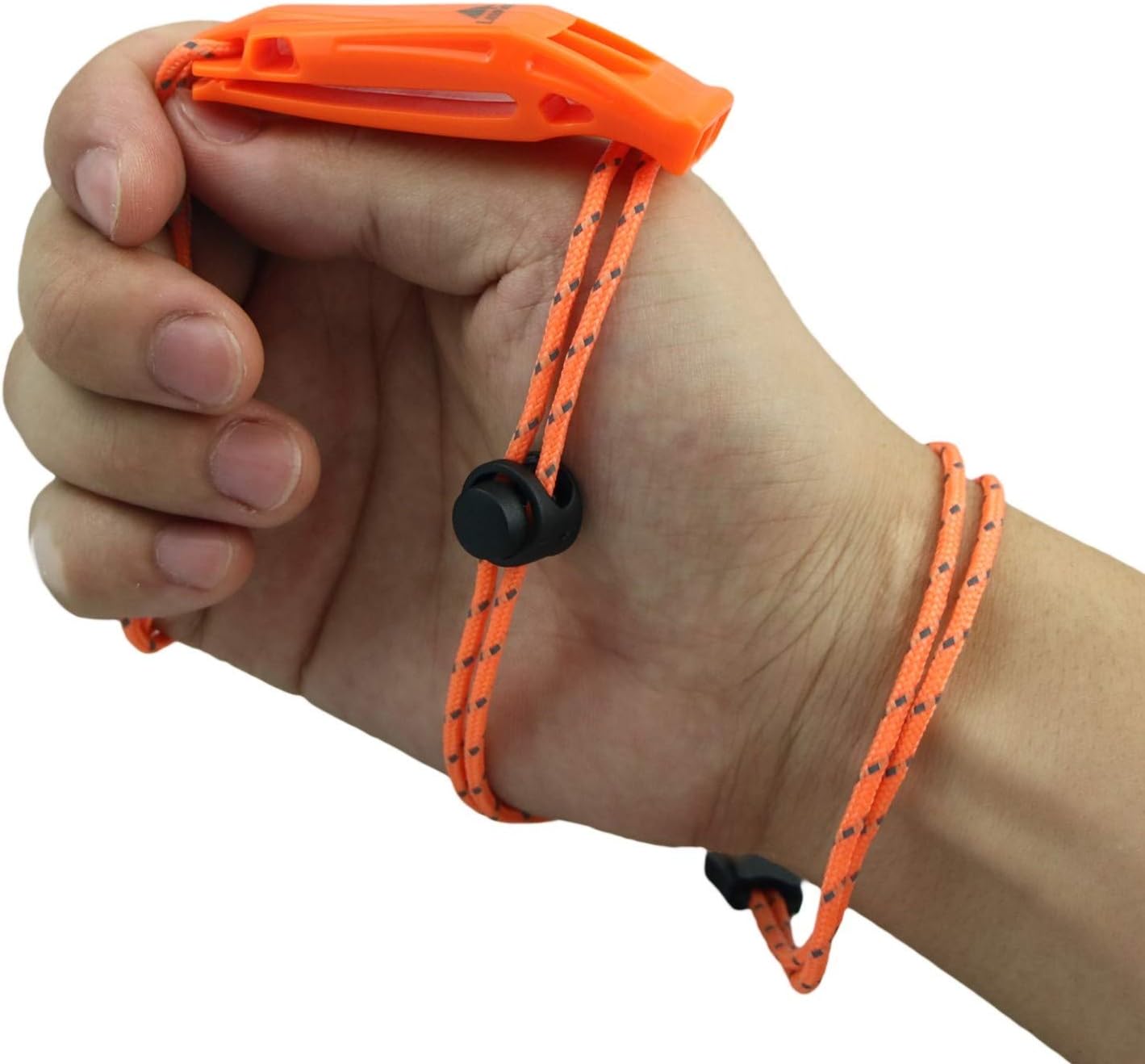 Emergency Whistles with Lanyard Safety Whistle Survival Shrill Loud Bl