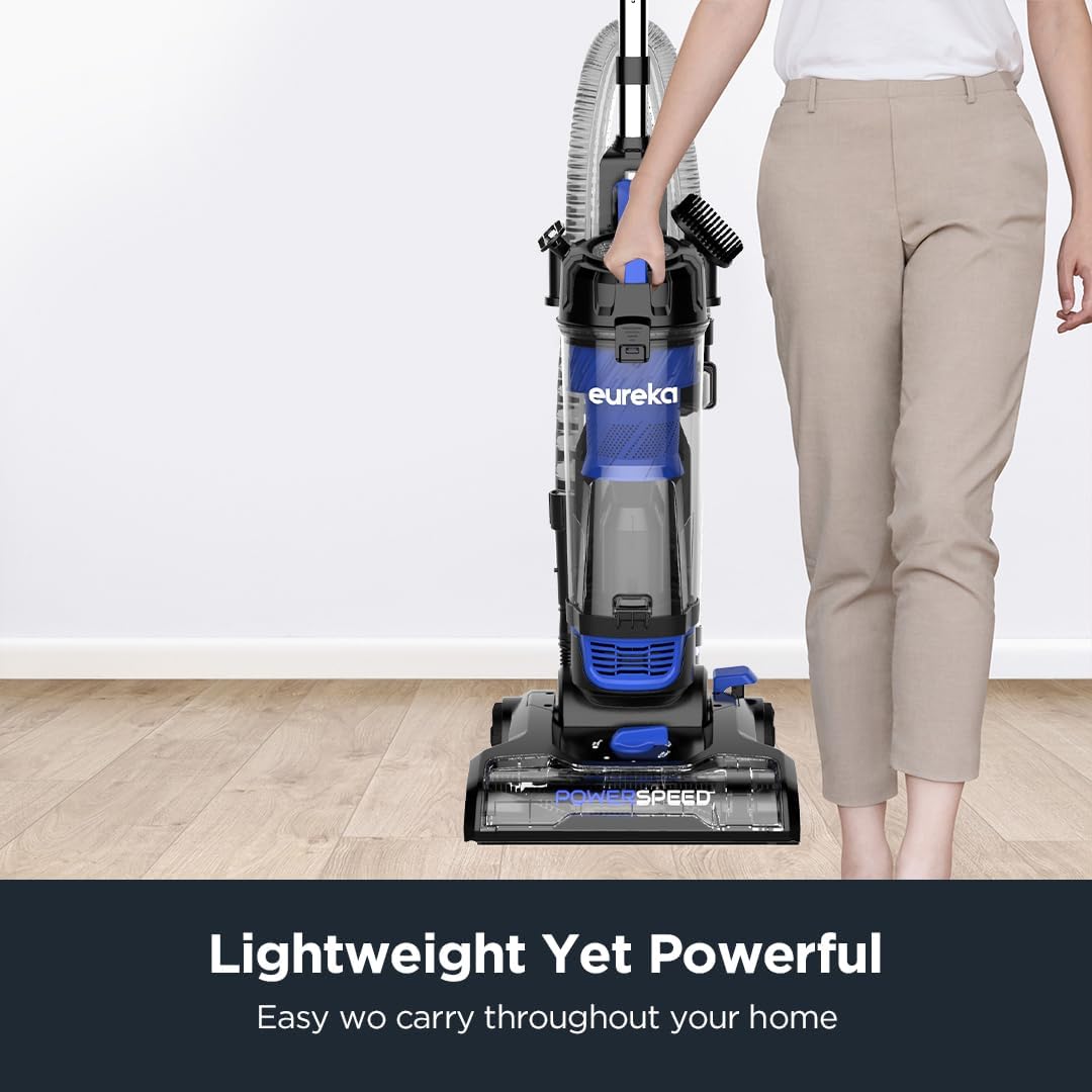 Eureka Lightweight Powerful Upright Vacuum Cleaner for Carpet and Hard