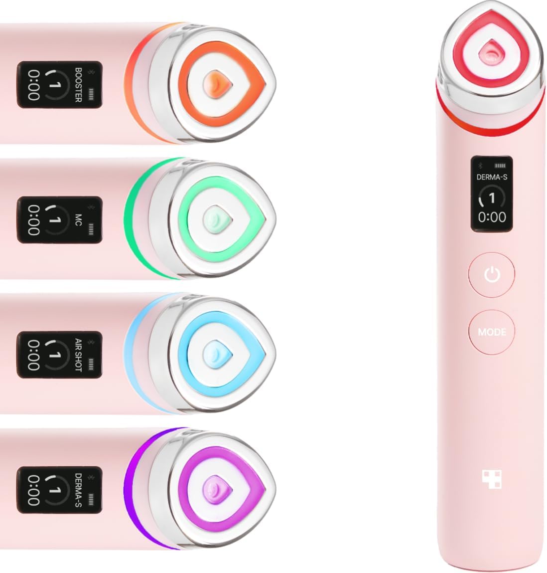 medicube Booster Pro | 6-in-1 Real Glass Glow Beauty Massager | for Cl