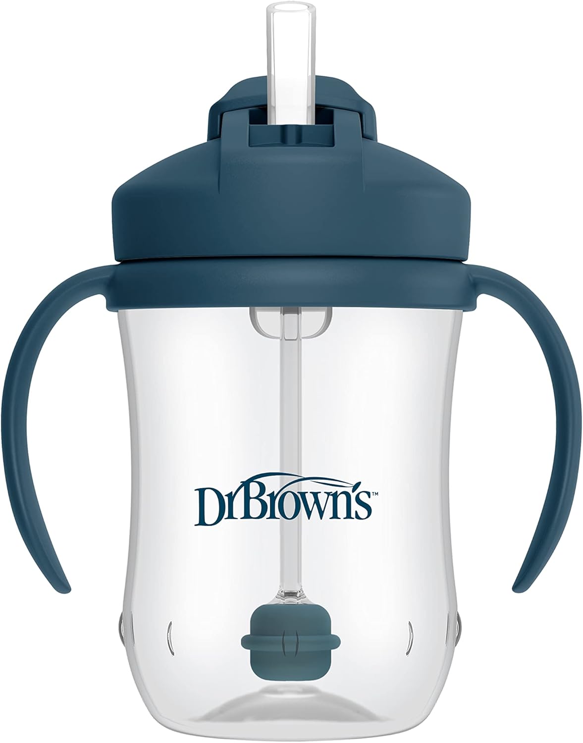 Dr. Brown's Milestones Baby's First Straw Cup, Training Cup with Weigh