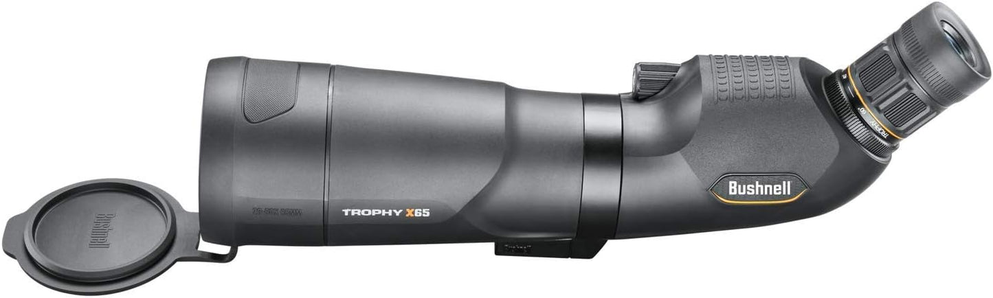 Bushnell Trophy Xtreme Spotting Scope 20-60x65 – 45 Degree Angled Scop