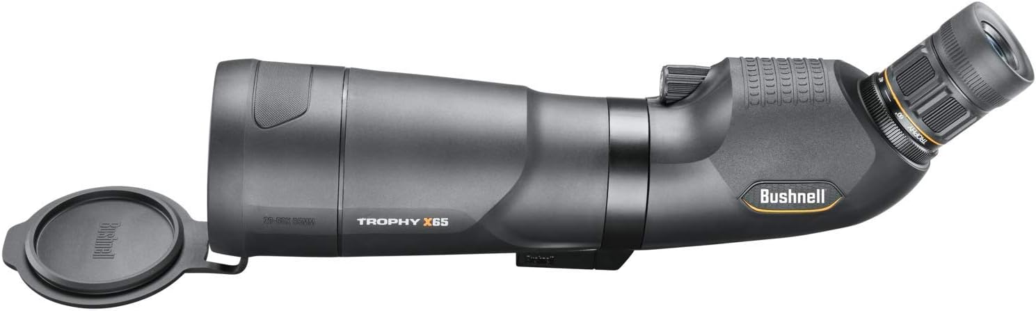 Bushnell Trophy Xtreme Spotting Scope 20-60x65 – 45 Degree Angled Scop