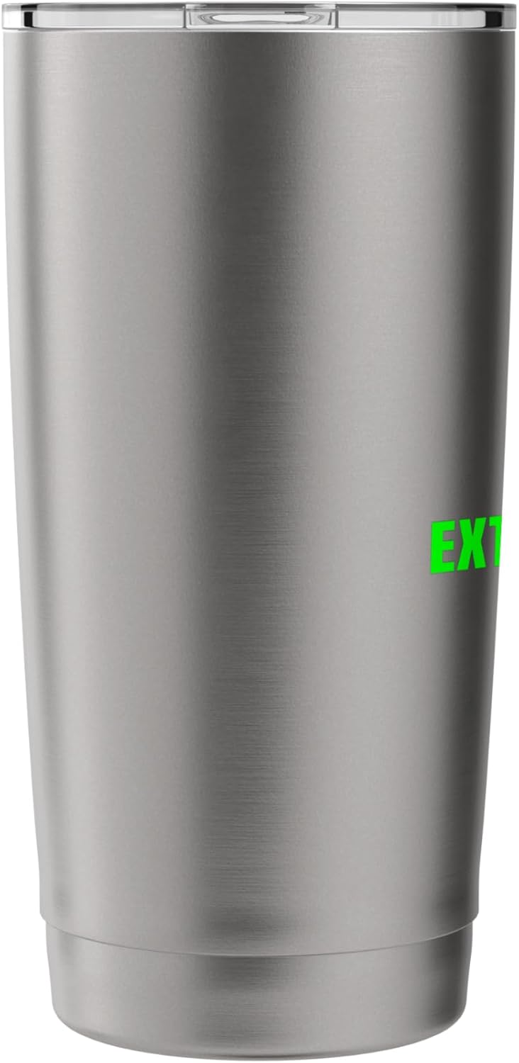 Exterminator Pest Control Technician Cool Biohazard Symbol Stainless Steel Insulated Tumbler