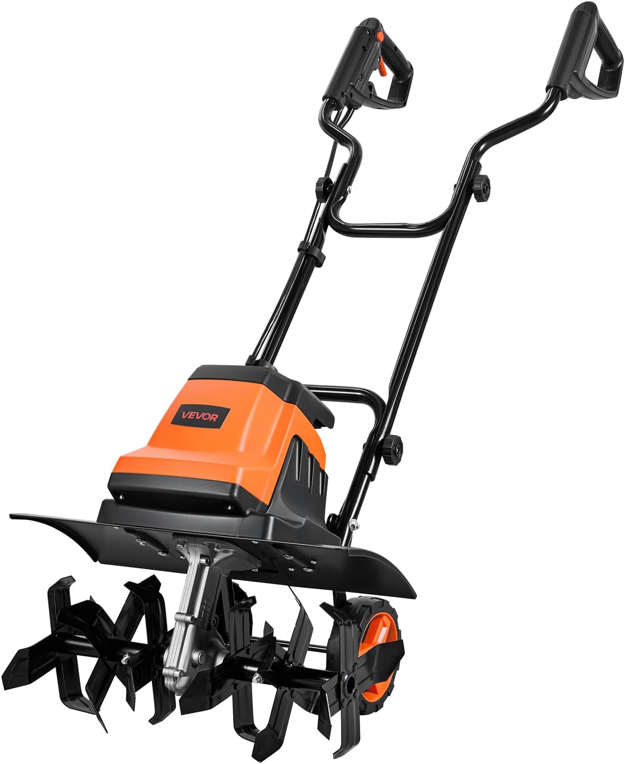 VEVOR Corded Electric Tiller, 18 Inch Tilling Width Garden Rototiller,