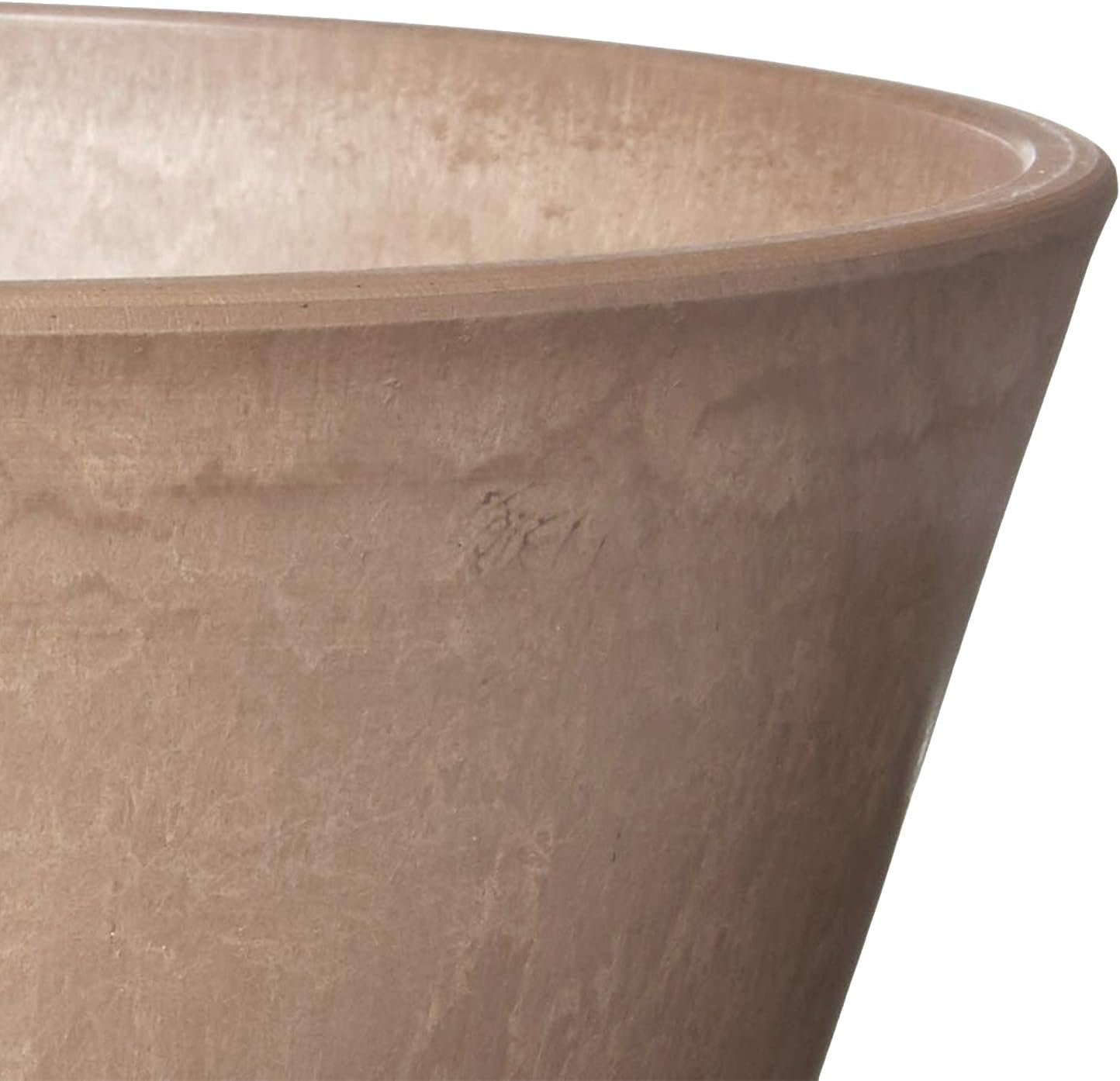 Arcadia Garden Products PSW Pot Collection TD25TP Plastic/Stone/Wood C