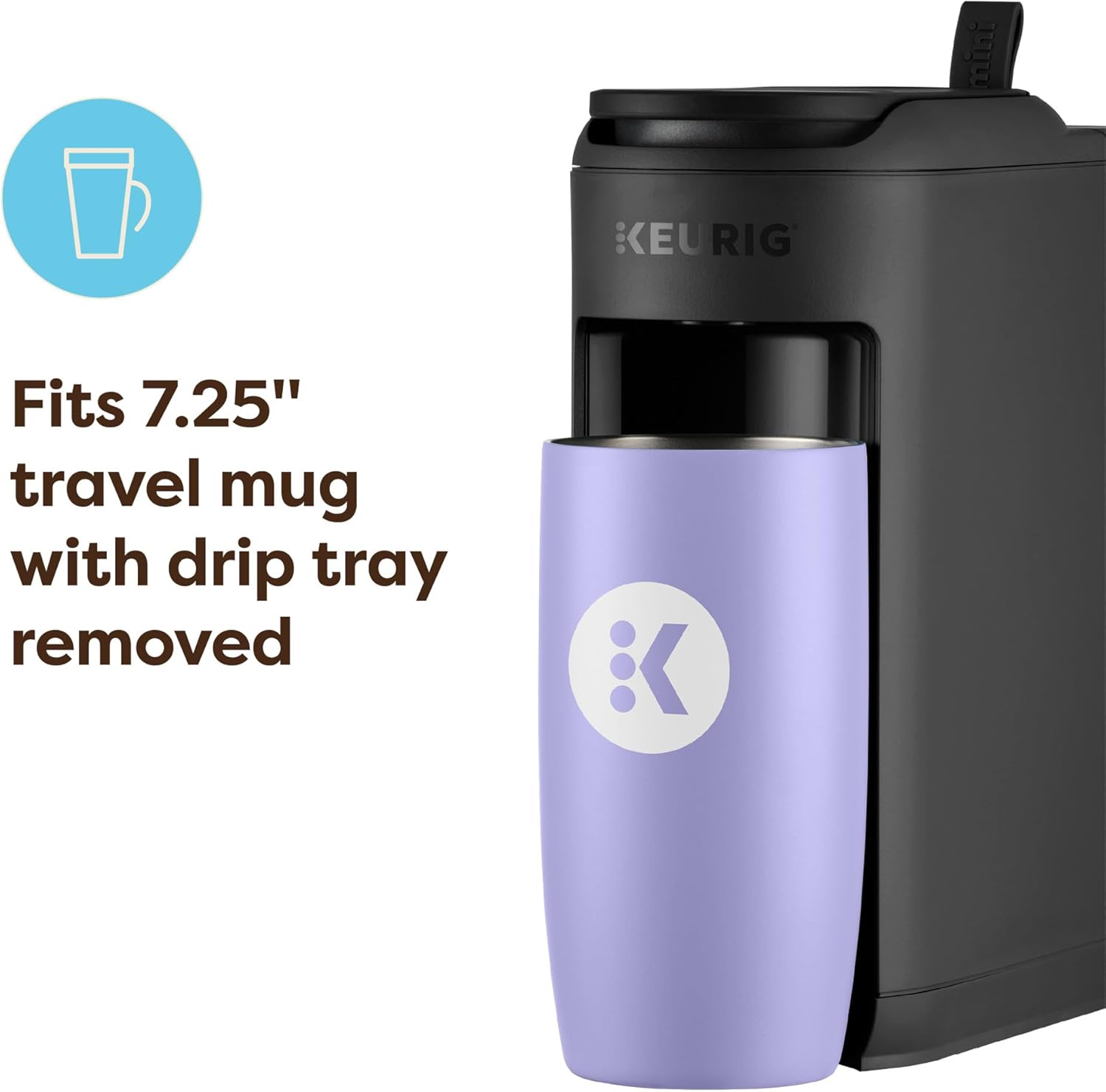 Keurig K-Mini Mate Single Serve K-Cup Pod Coffee Maker, Brews Up to 12