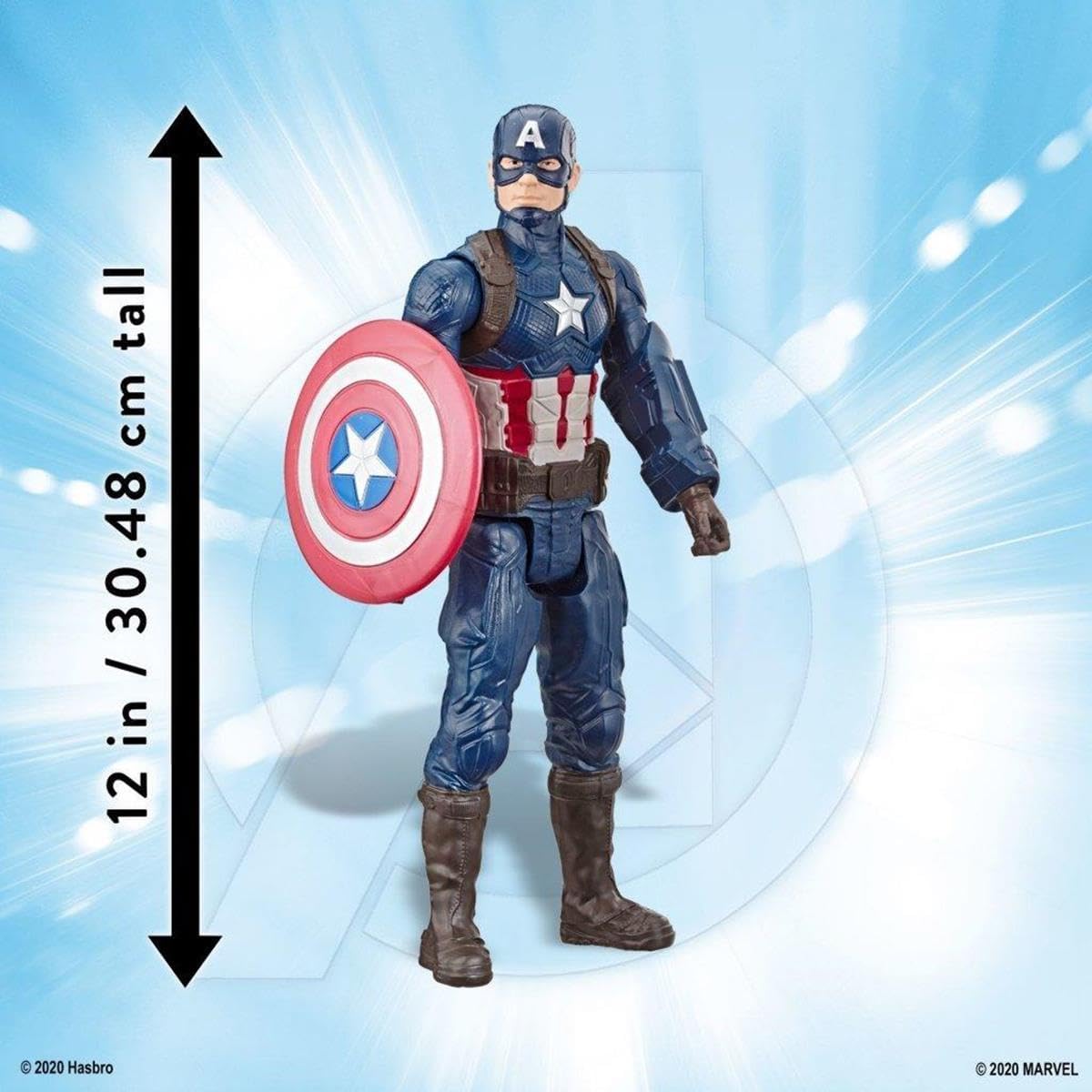 Marvel Avengers Endgame Titan Hero Series 12" Action Figures Captain A