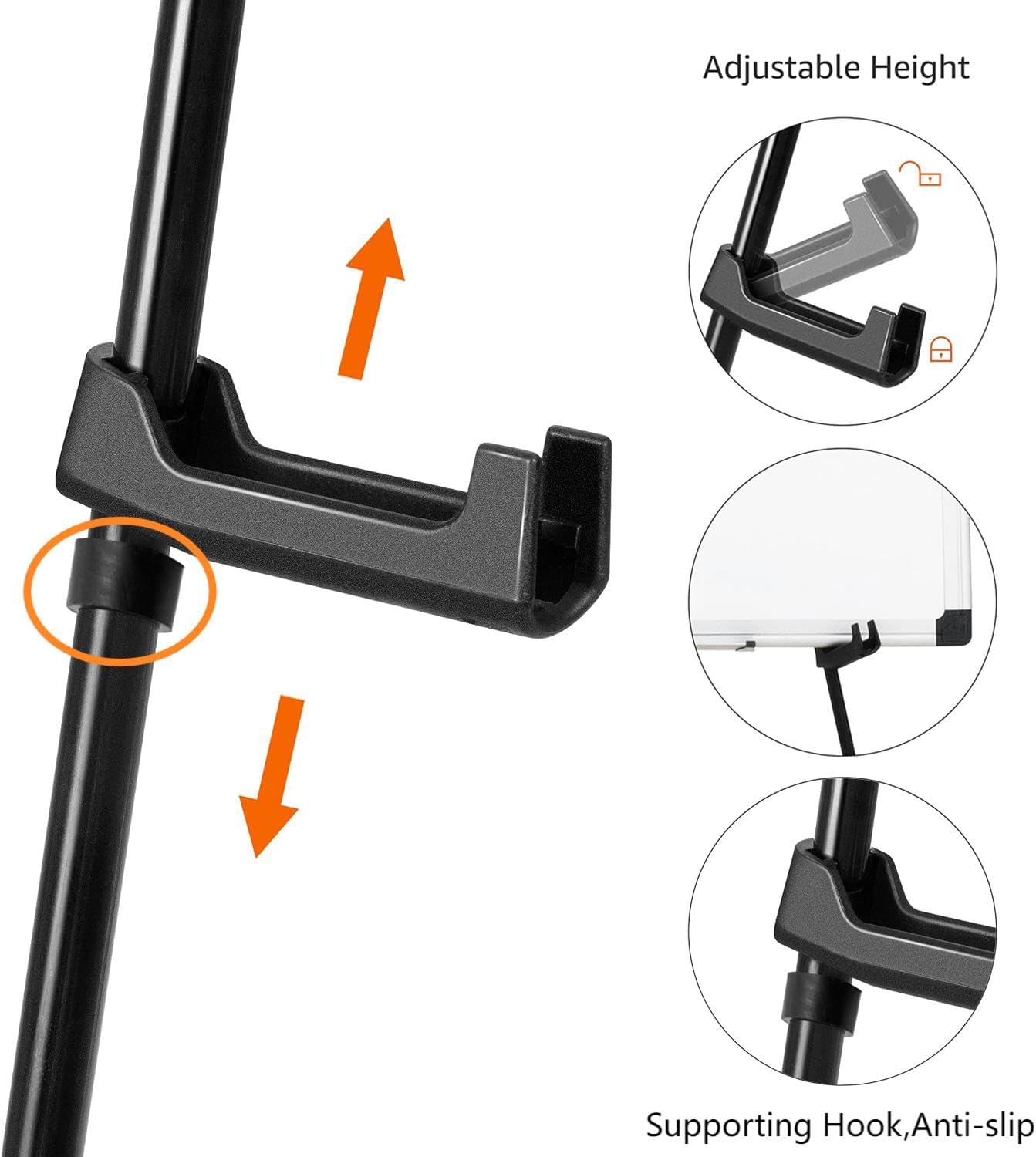 Amazon Basics Easel Display Stand, Instant Floor Poster, Lightweight, 