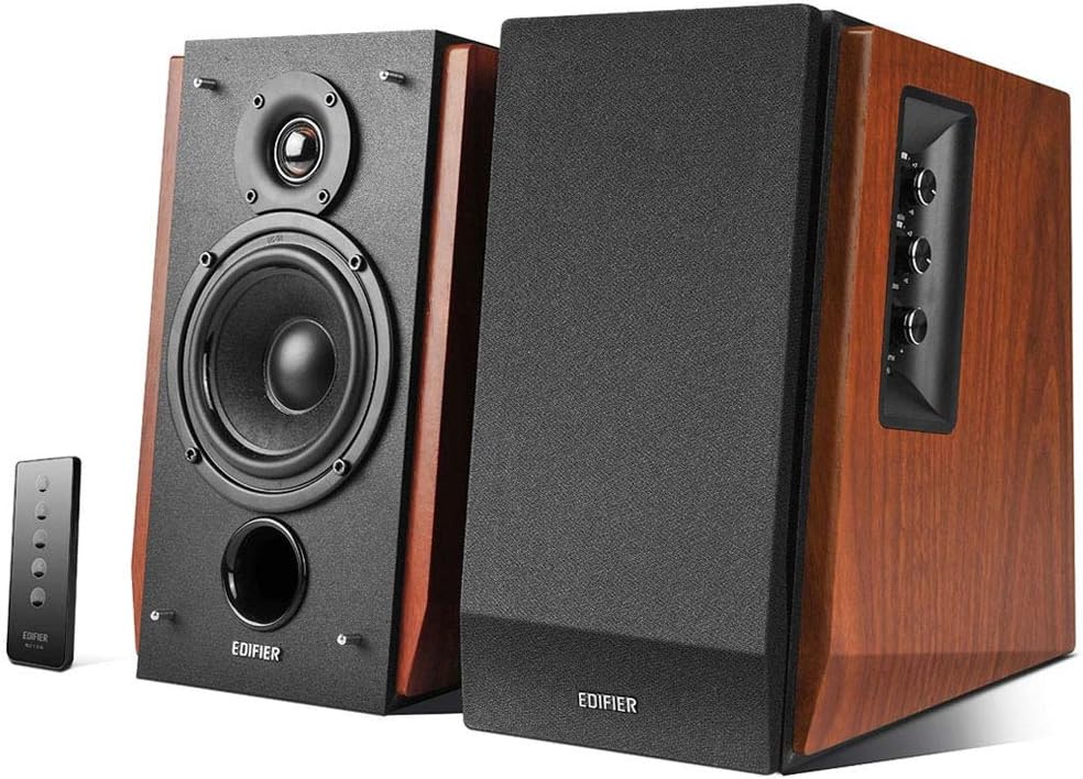 Edifier Amplified Bluetooth Bookshelf Speaker System, 2.0 Powered Acti