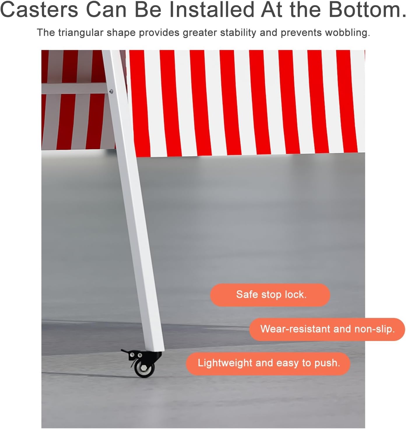 Portable Food Cart with Striped Canopy, Mobile Street Vendor Stand, Market Stall Carts for Outdoor Events, Food Truck on Wheels, Green 150cm/59in