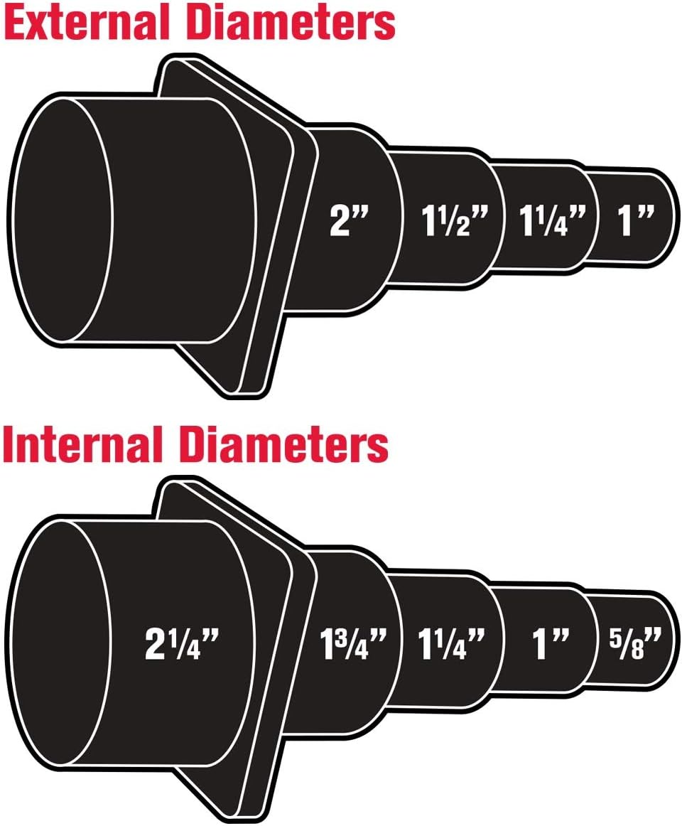 Shop-Vac 9068733 Universal Tool Adapter, Customizable Soft Plastic For Connecting Various Accessories, (1-Pack)