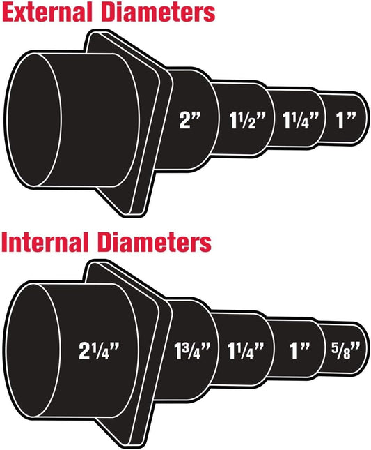 Shop-Vac 9068733 Universal Tool Adapter, Customizable Soft Plastic For Connecting Various Accessories, (1-Pack)