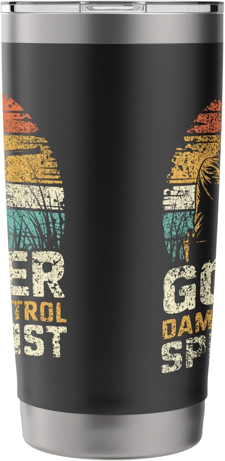 Gopher Pest Control Gardening Gopher Hunter Stainless Steel Insulated Tumbler