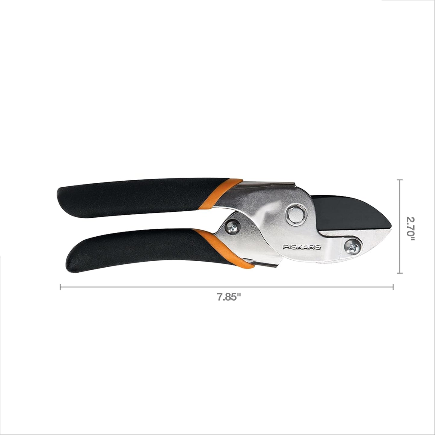 Fiskars Anvil Pruner, 5/8-Inch Cut Capacity Branch Cutter with Power-Lever Technology That Provides More Cutting Power, Best for Dry, Dead Stems and Small Branches