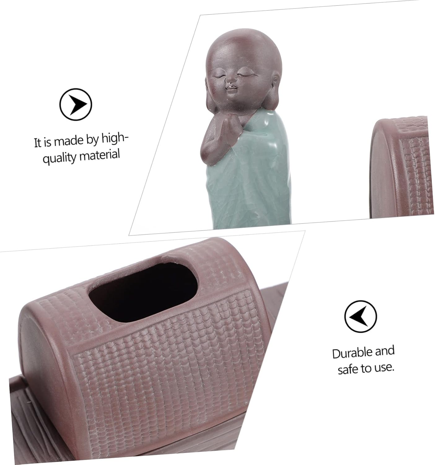 Ceramic Desktop Vase Decorative Flower Container Boat Design for Home 