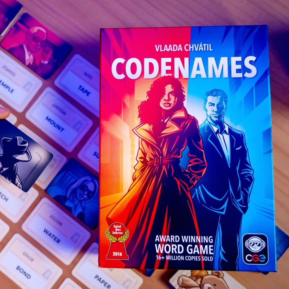 CGE Codenames Board Game (2nd Edition) The Top Secret Word Association