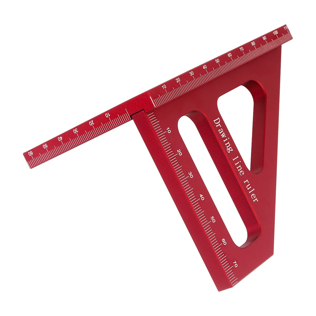 3D Multi-Angle Measuring Ruler,45/90 Degree Aluminum Alloy Woodworking