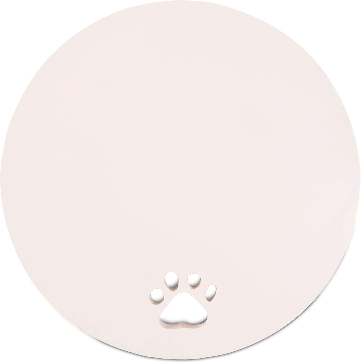 Pavilion Gift Company 22214 Beloved Pet-10 Inch Round Weather Proof 10" Garden Stone, Beige