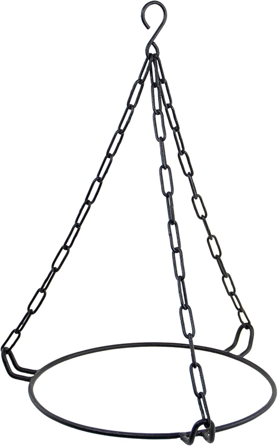 12" Red Hanging Birdbath