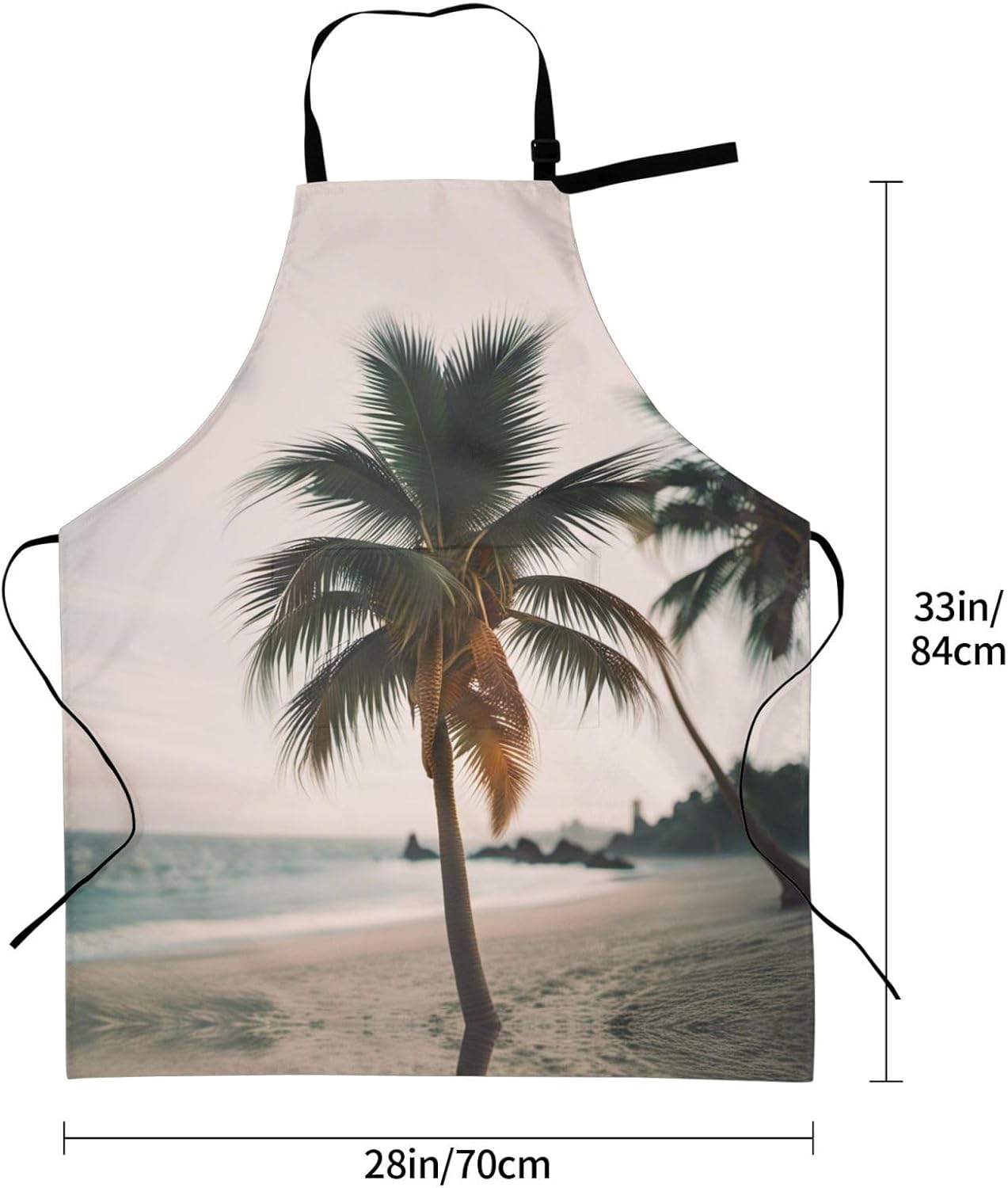 cartoon pigeon 2 print Waterproof chef's apron with pocket apron for kitchen cooking baking barbecue and gardening