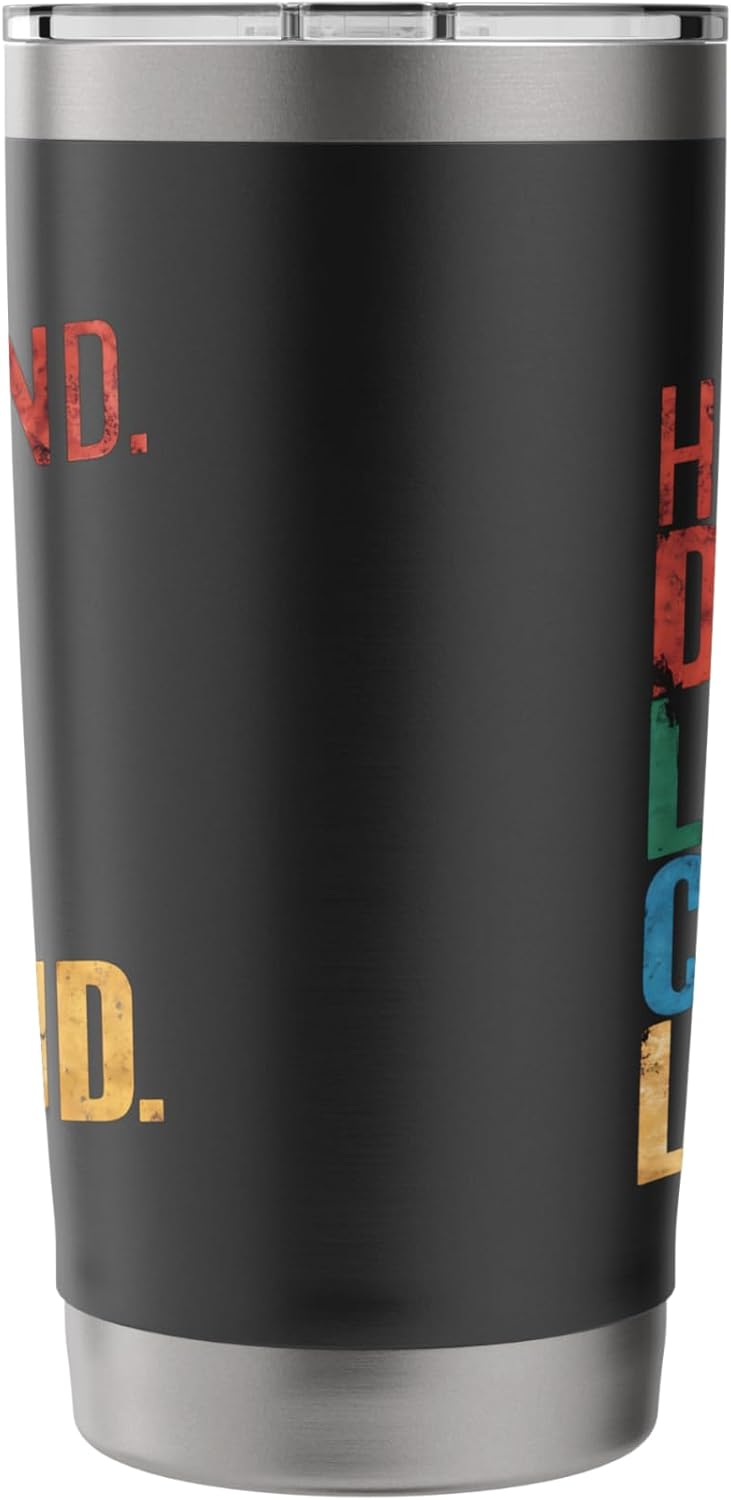 Lawn Care Dad Mowing Gardener Mower Fathers Day Stainless Steel Insulated Tumbler