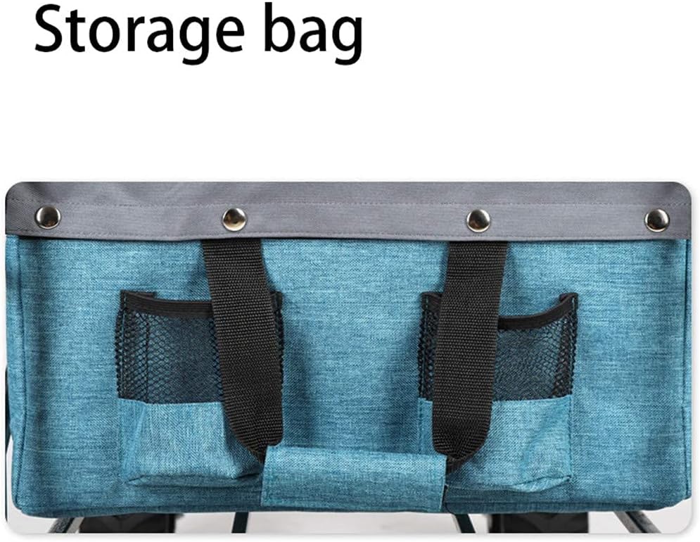 Foldable Trolley,Transport Trolley Outdoor Fishing Folding Portable Mu