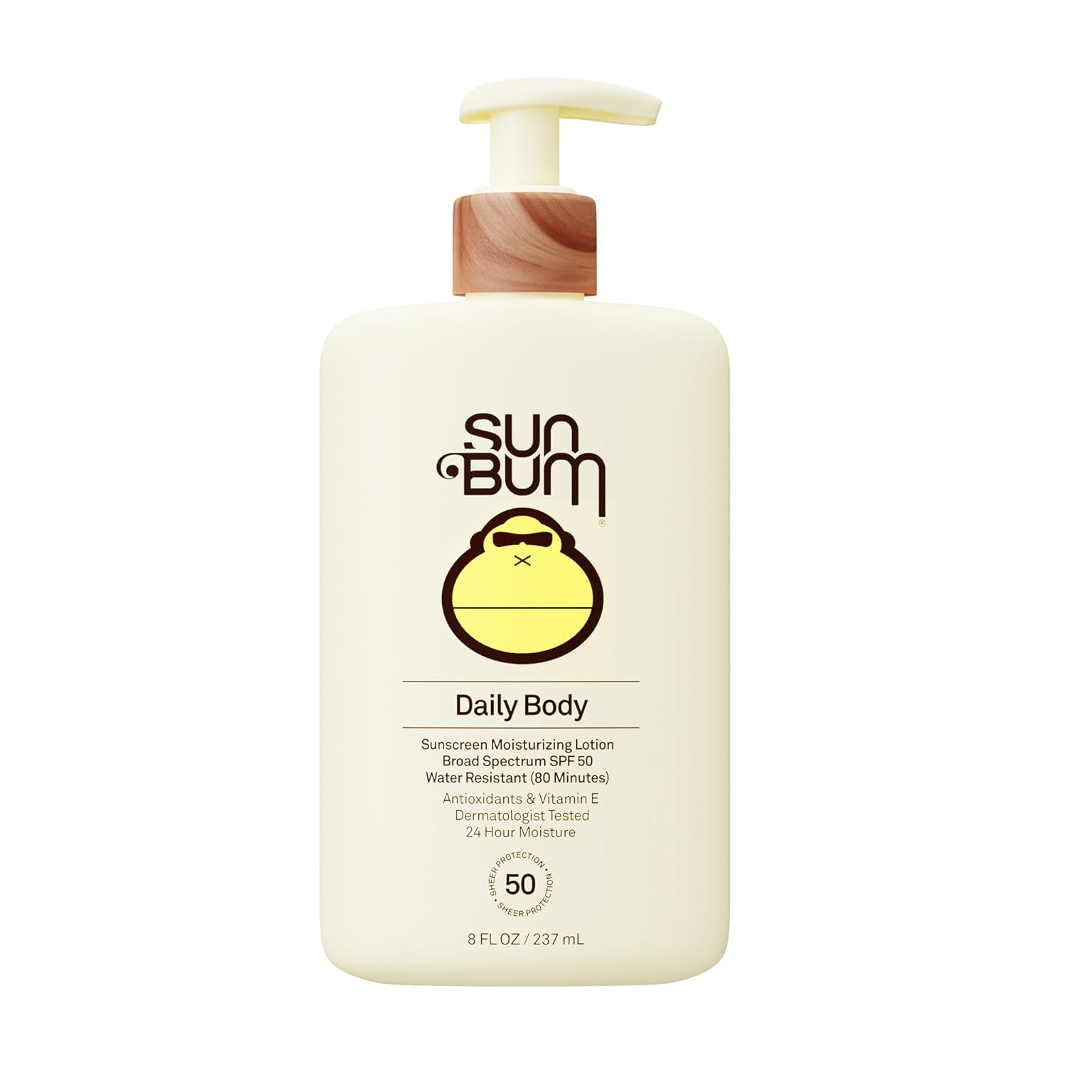 Sun Bum Daily SPF 50 Sunscreen Body Lotion - Broad Spectrum Moisturizi