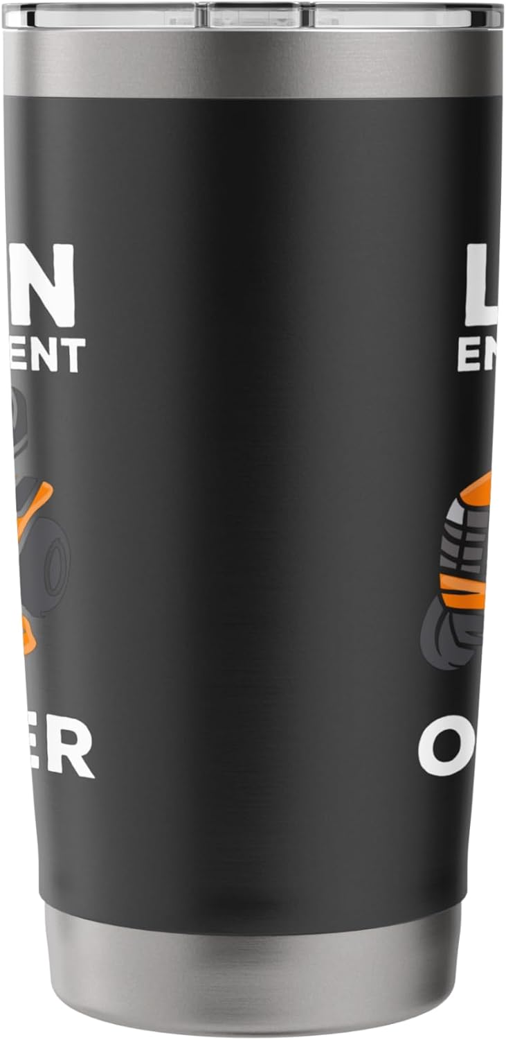 Lawn Care Mowing Design For Landscapers - Lawn Officer Stainless Steel Insulated Tumbler